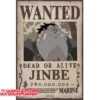 Affiche Wanted Jinbe -Périphériques Du Modèle affiche wanted jinbe