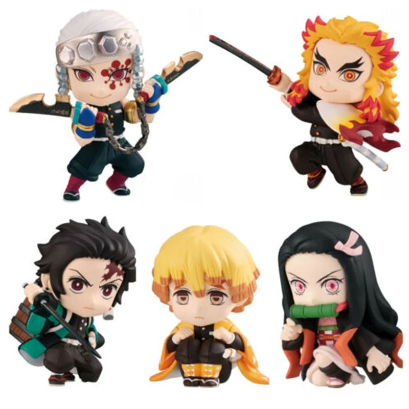 Demon Slayer - Set 5 Figurines - Adverge Motion 3 Demon Slayer - Set 5 Figurines - Adverge Motion
