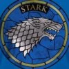 Game Of Thrones - T-Shirt Maison Stark - Bleu 1 Game Of Thrones - T-Shirt Maison Stark - Bleu -Périphériques Du Modèle game of thrones t shirt maison stark