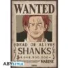 One Piece - Affiche Wanted Shanks -Périphériques Du Modèle one piece affiche wanted shanks
