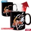 One Piece - Mug Thermo-Réactif Luffy Ace -Périphériques Du Modèle one piece mug thermo reactif luffy ace