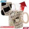 One Piece - Mug Thermo-réactif Wanted -Périphériques Du Modèle one piece mug thermo reactif wanted