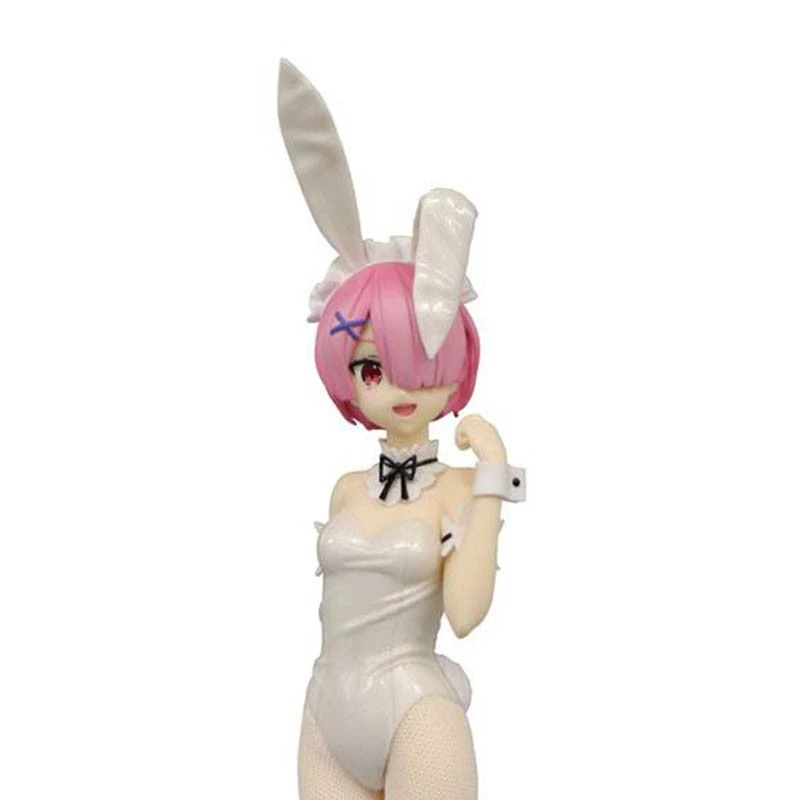 Re Zero - Figurine Ram - Bicute Bunnies White Pearl 3 Re Zero - Figurine Ram - Bicute Bunnies White Pearl