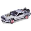Retour Vers Le Futur 3 - Delorean Diecast -Périphériques Du Modèle retour vers le futur 3 delorean diecast